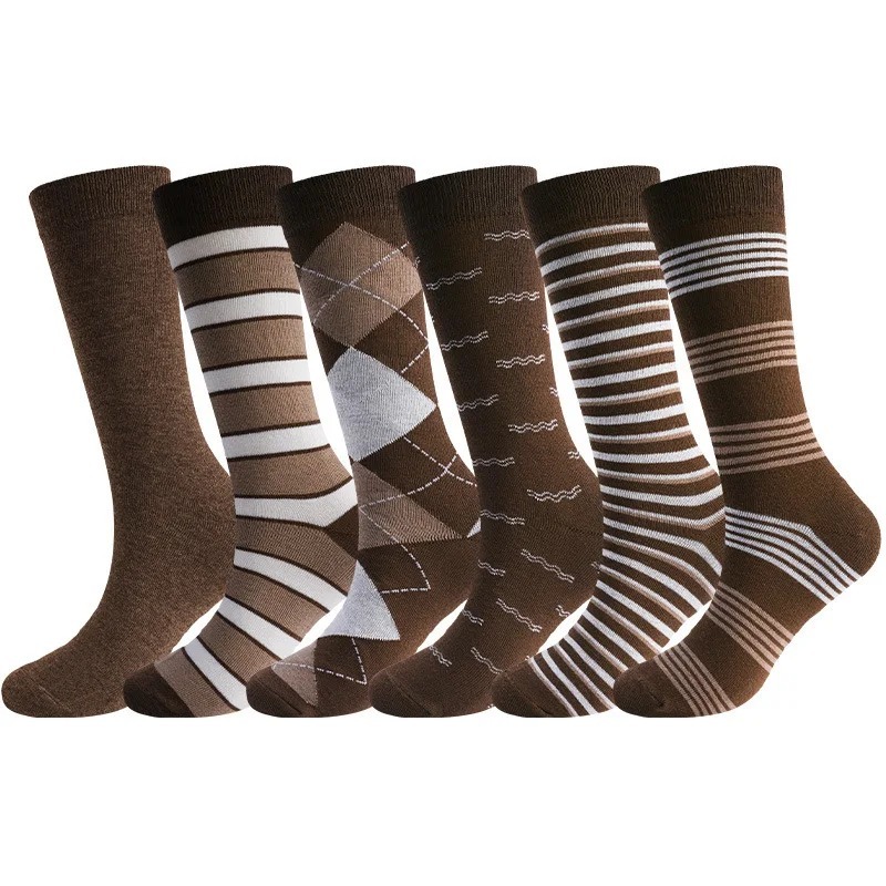Vintage Fashion Enthusiasts - 6 Pasang Kaus Kaki Crew Vintage