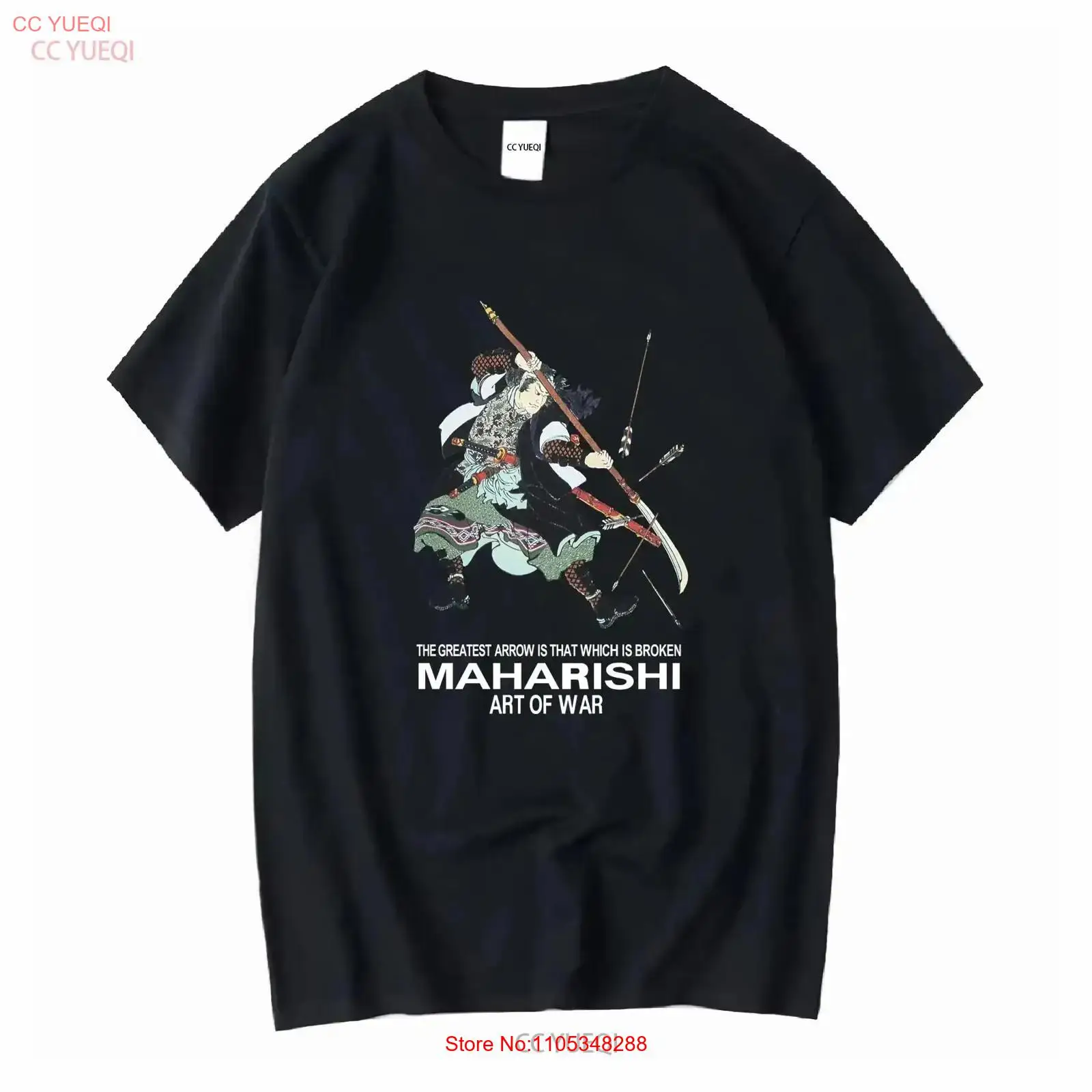Vintage Fashion Jersey - Kaos vintage Maharishi ukuran S, dicuci,