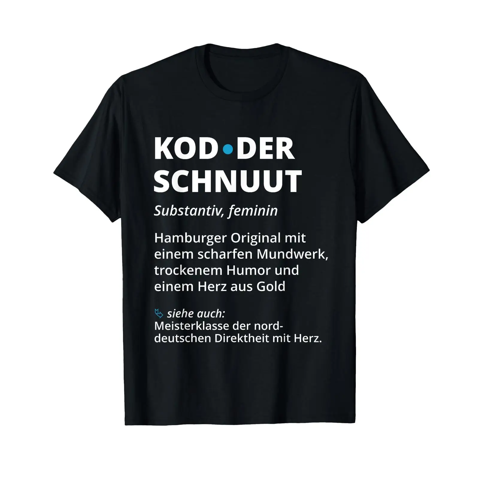Vintage Fashion Hamburg - Kamus Kodderschnuut Hamburgisch, Kaos Hamburg dengan