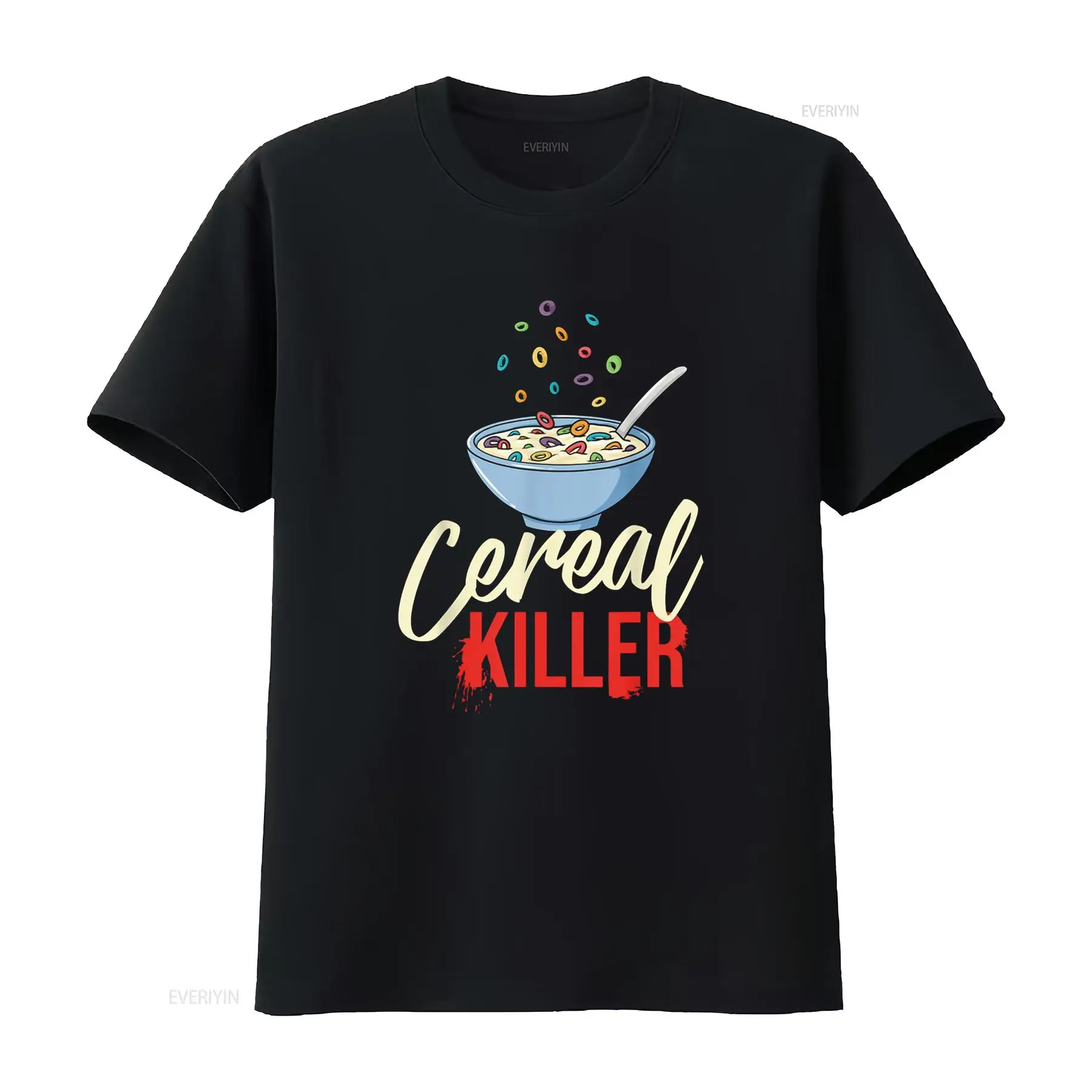Vintage Fashion Jersey - Kaos Sarapan Cereal Killer Bowl Box