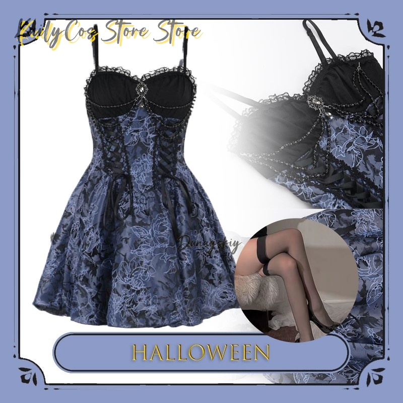 Vintage Fashion Dresses - Gaun Mini A-Line Vintage Elegan dengan