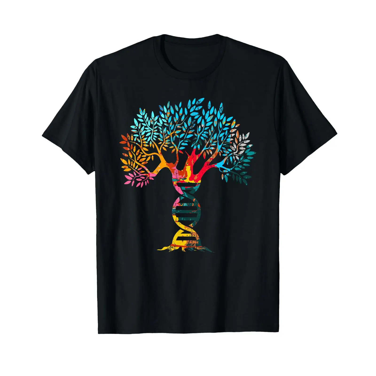 Vintage Fashion Research - Kaos dengan desain pohon silsilah keluarga,