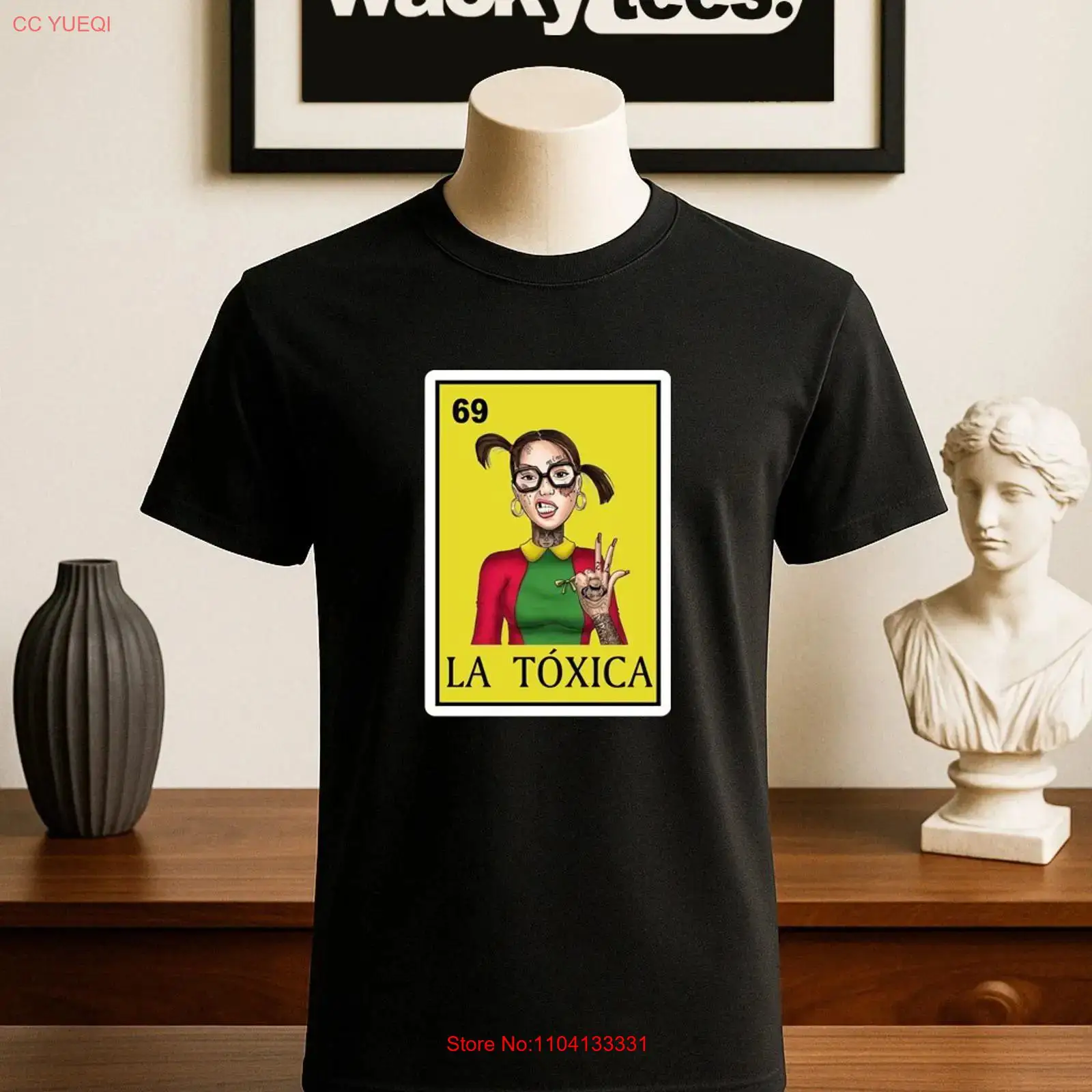 Vintage Fashion La - Kaos La Toxica Chilindrina Loteria Bingo