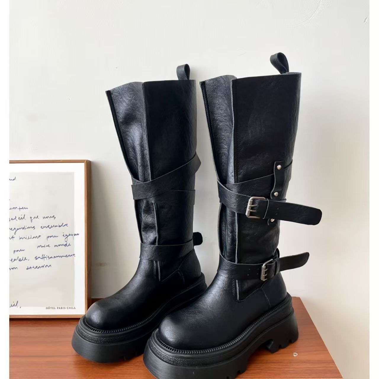 Sepatu Boots Wanita Vintage 20 - Vintage Fashion Online ulasan dan harga
