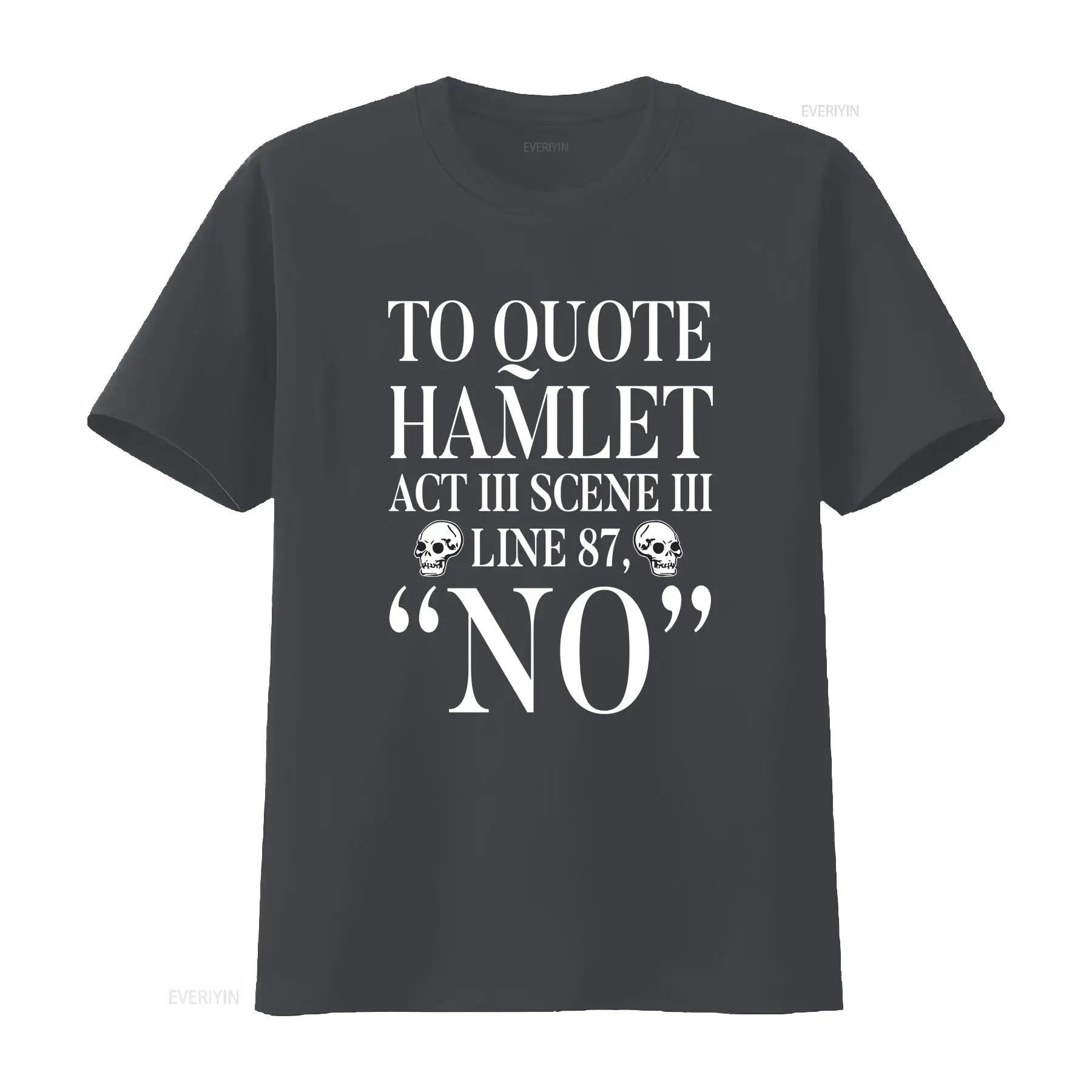 Kaos Hamlet Shakespeare untuk  - Vintage Fashion Quotes ulasan dan harga