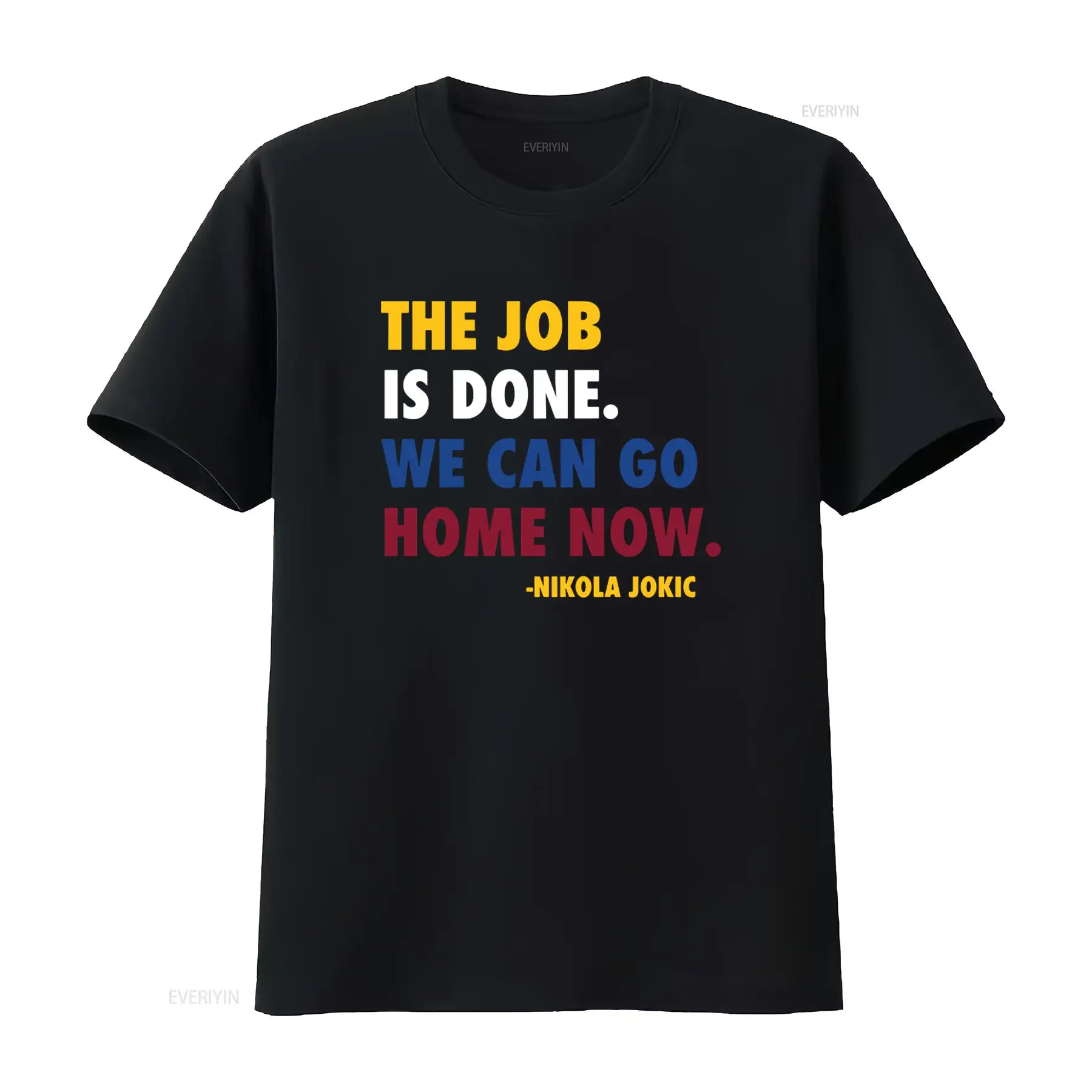 Kaos Kutipan Nikola Jokic 'Job - Vintage Fashion Quotes ulasan dan harga