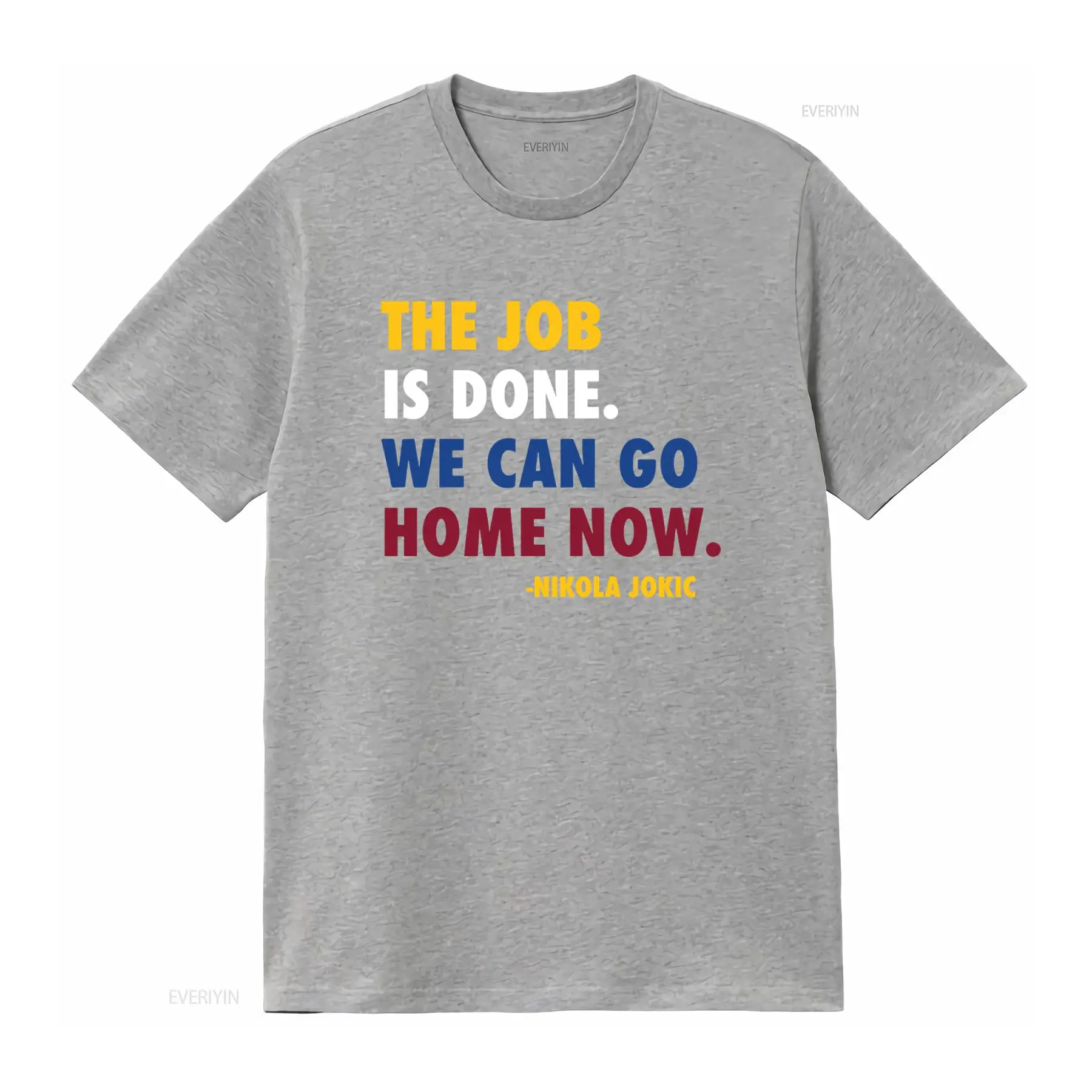 Kaos Kutipan Nikola Jokic 'Job - Vintage Fashion Quotes ulasan dan harga