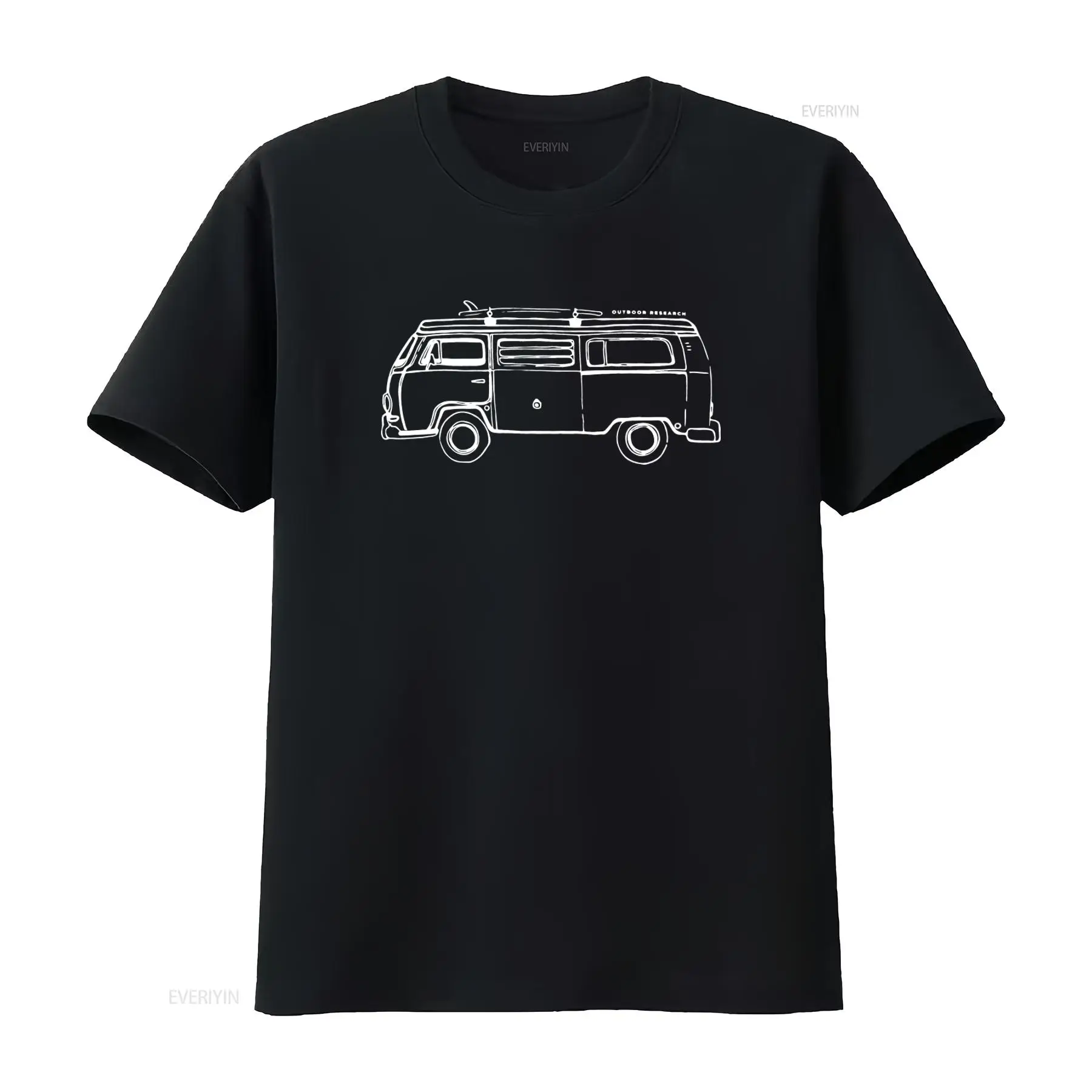 Kaos Retro Van Outdoor Researc - Vintage Fashion Research ulasan dan harga