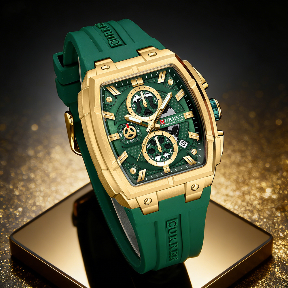 Jam Tangan Mewah Vintage CURRE - Vintage Fashion Enthusiasts ulasan dan harga