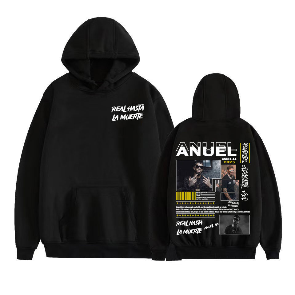 Anuel AA Real Hasta La Muerte  - Vintage Fashion La ulasan dan harga