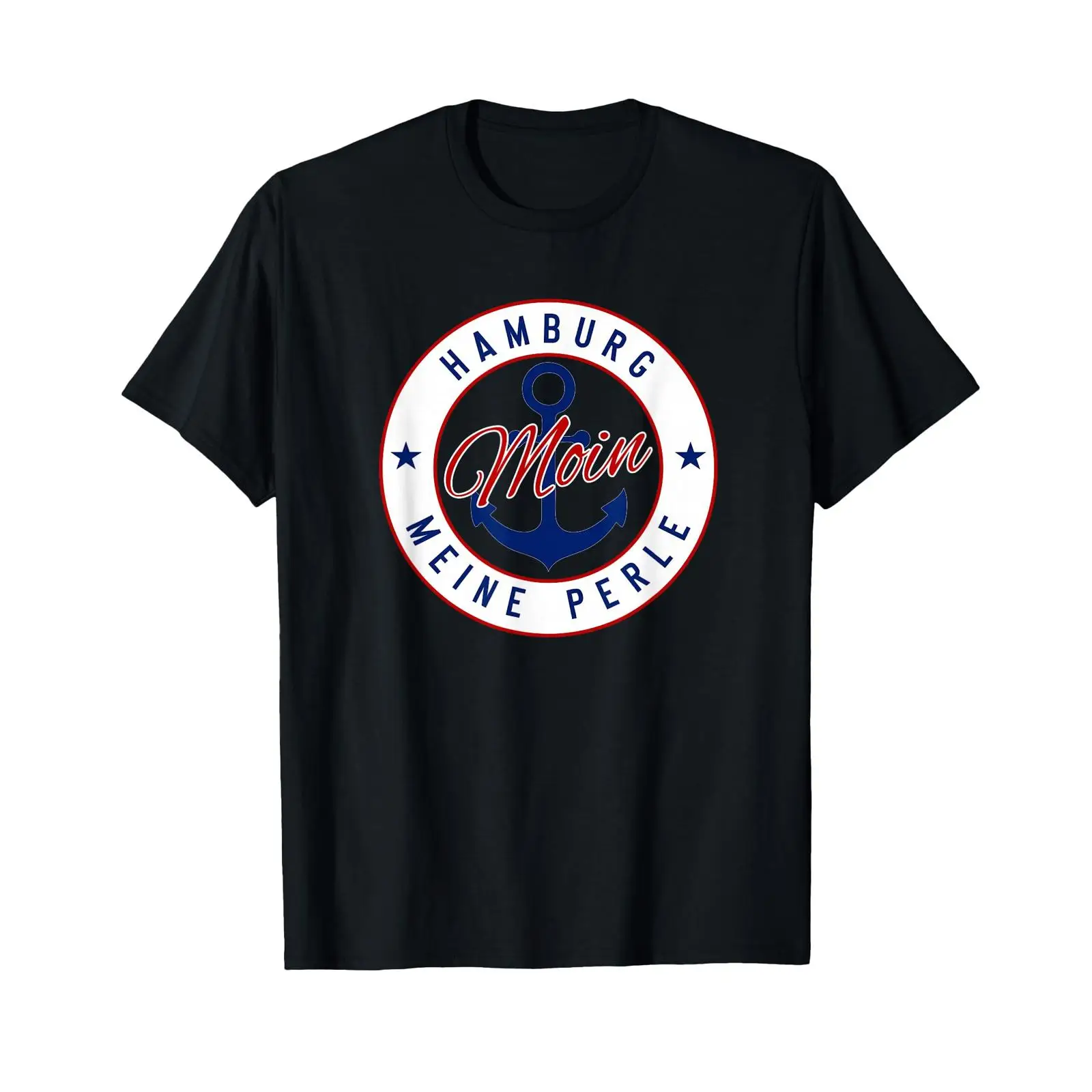 Kaos Hamburg My Pearl, model v - Vintage Fashion Hamburg ulasan dan harga