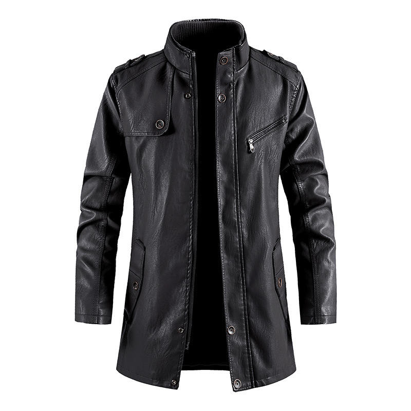 Jaket Motor Kulit Imitasi Panj - Vintage Windbreaker Nylon ulasan dan harga