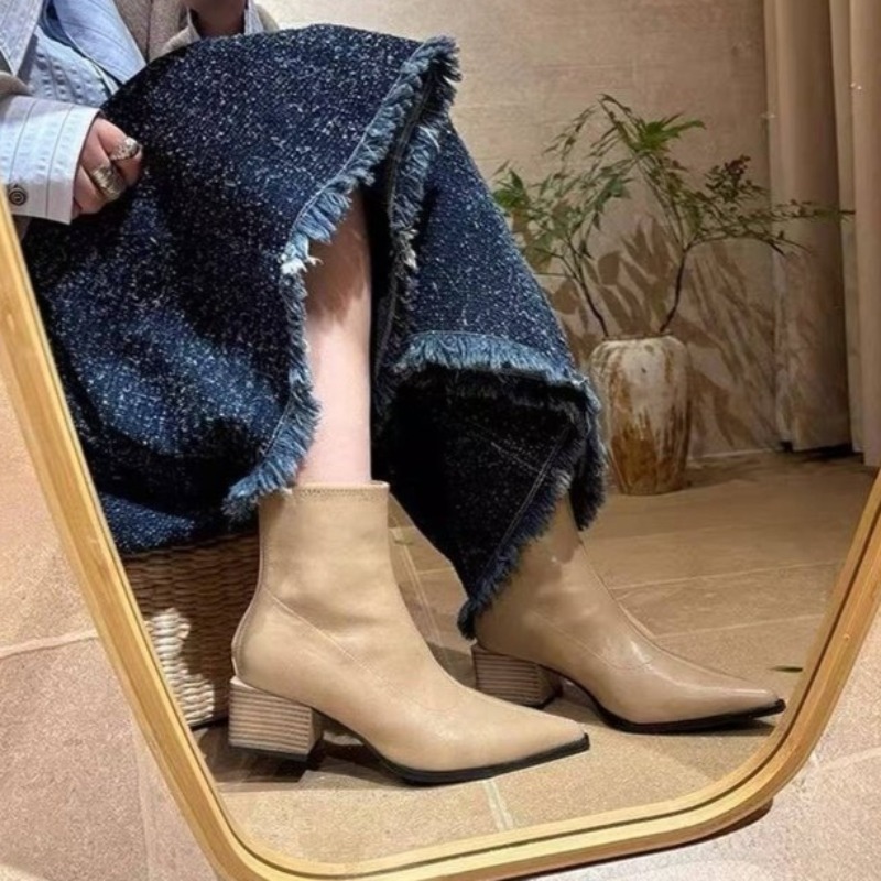 Sepatu Bot Wanita Model Vintag - Vintage Fashion Online ulasan dan harga