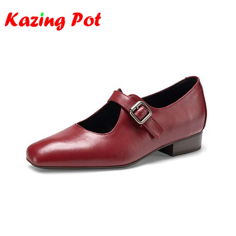 Krazing Pot Sepatu Hak Rendah  - Vintage Fashion Dresses ulasan dan harga