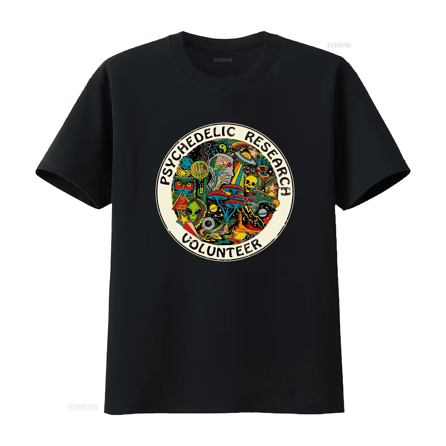Kaos Relawan Penelitian Psiked - Vintage Fashion Research ulasan dan harga