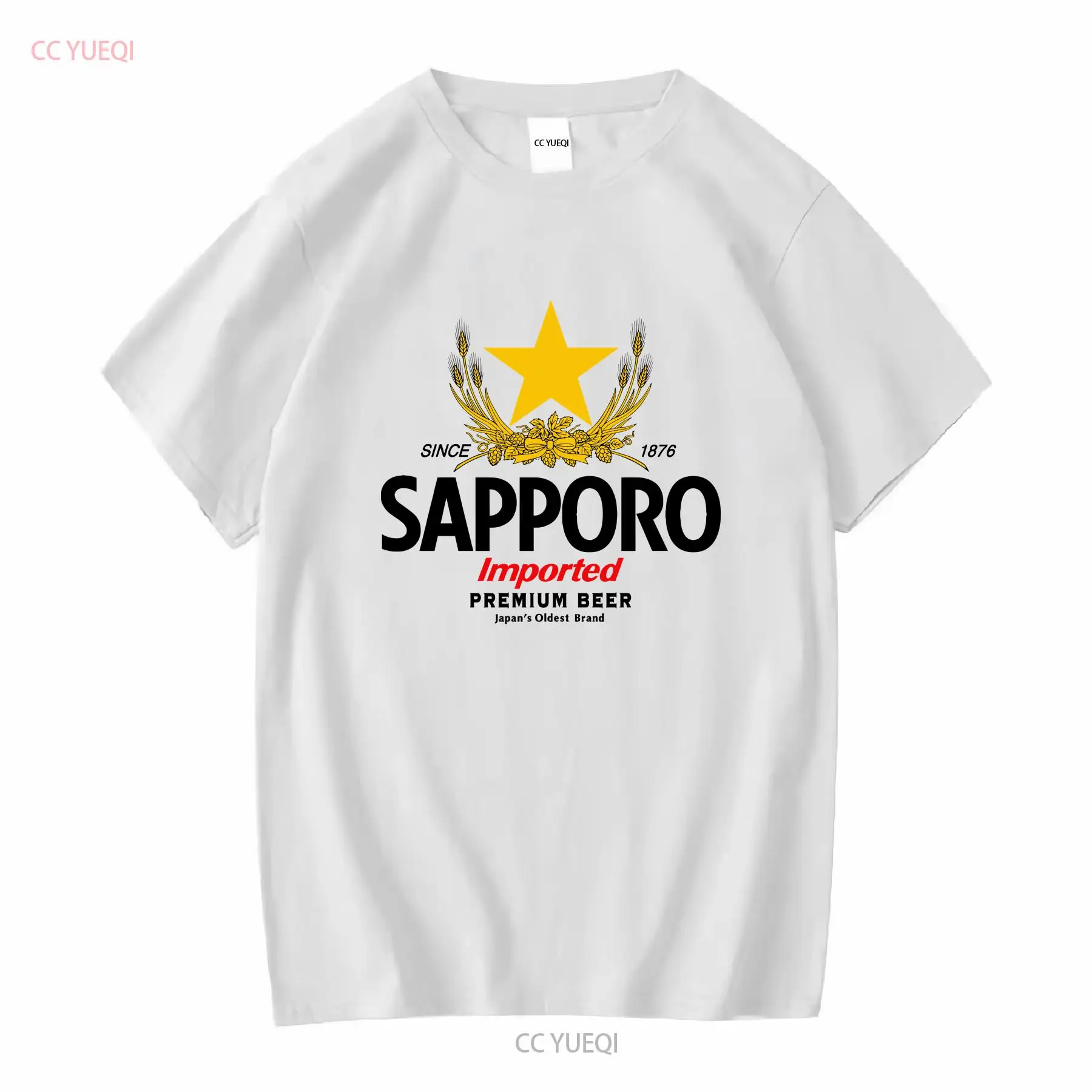 SAPPORO Kaus Bir Jepang Pabrik - Vintage Fashion Jersey ulasan dan harga