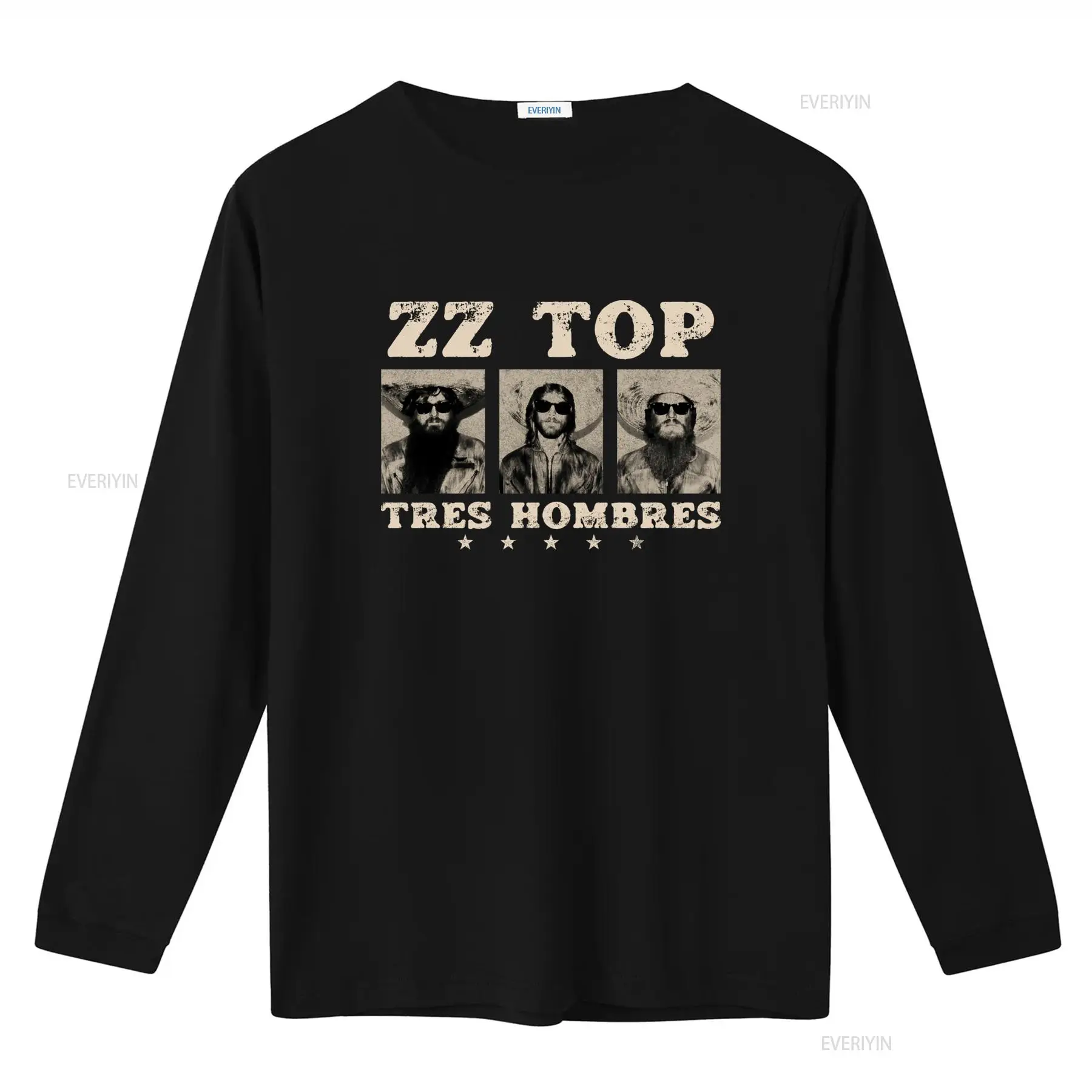 Kaos Tres Hombres ZZ Top Retro - Vintage Fashion La ulasan dan harga