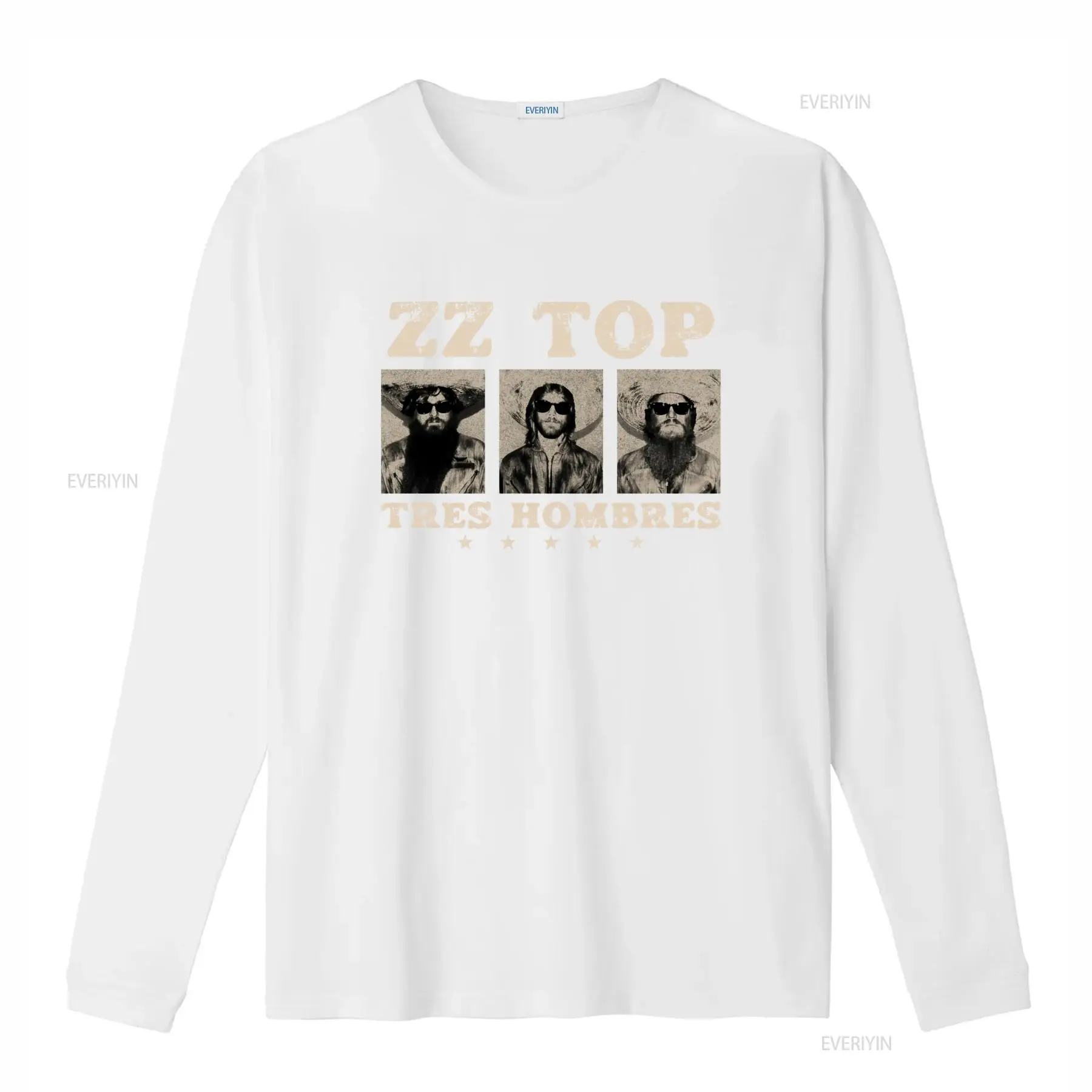 Kaos Tres Hombres ZZ Top Retro - Vintage Fashion La ulasan dan harga