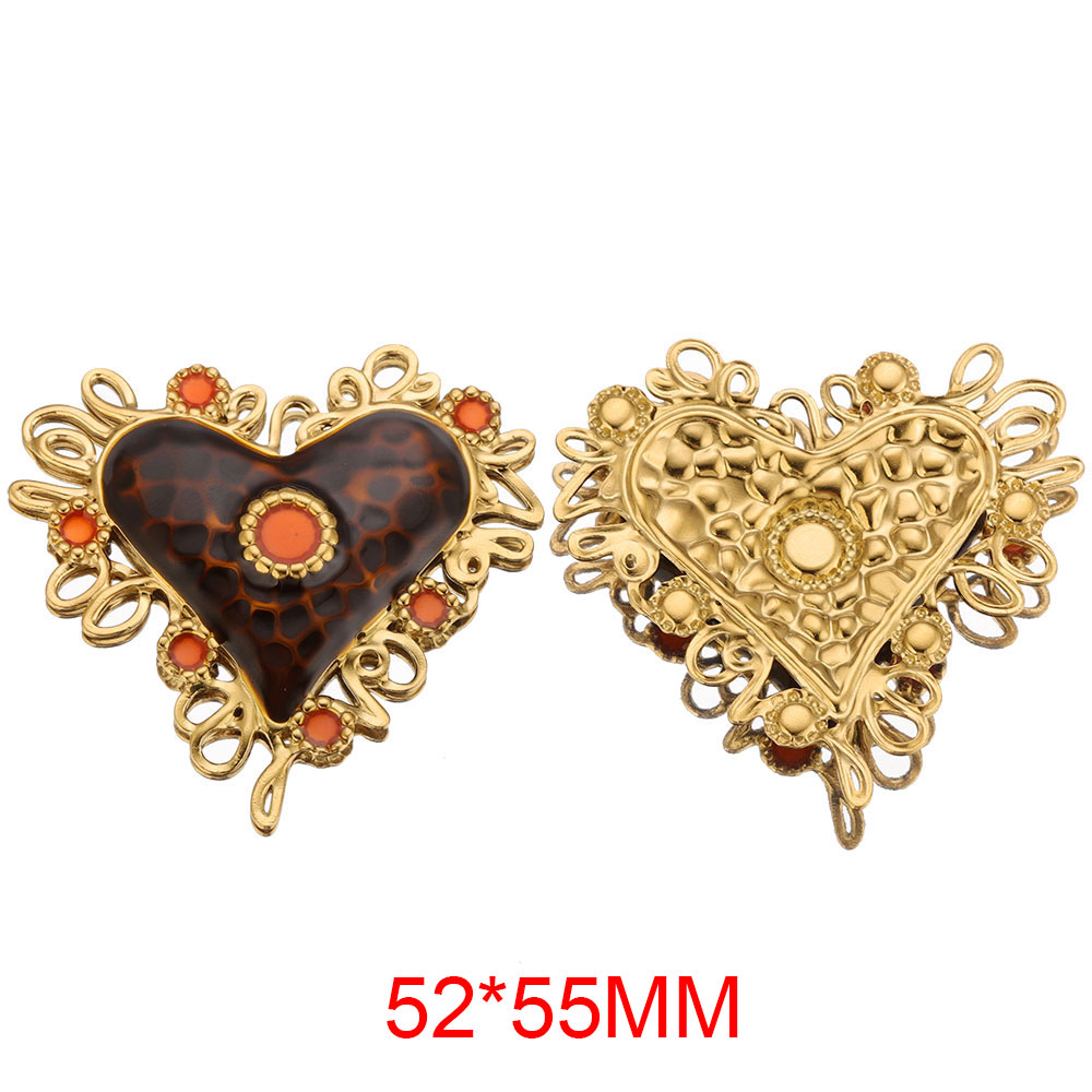 2 buah liontin pesona hati suc - Vintage Fashion Stores ulasan dan harga