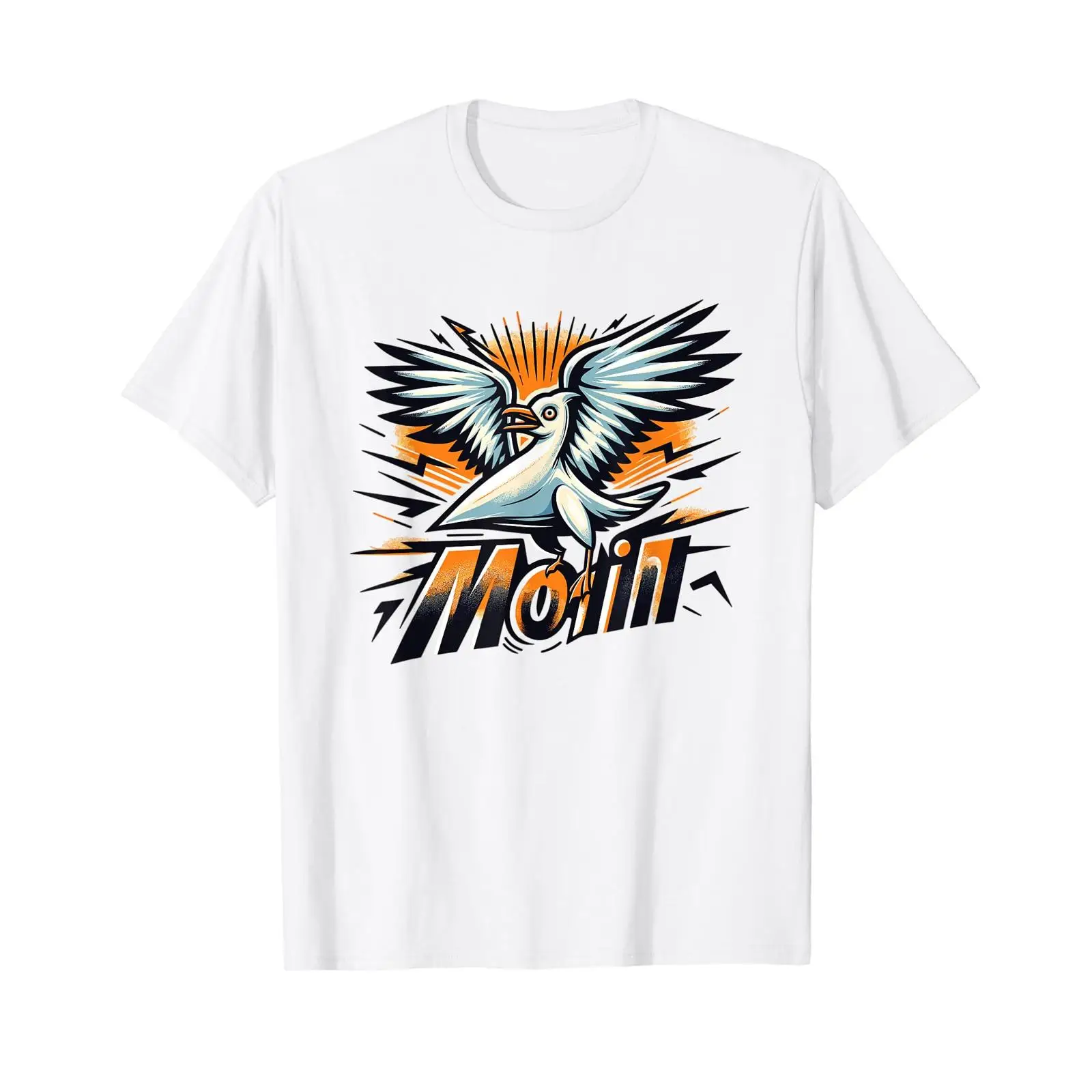 Kaos Moin Seagull dengan Desai - Vintage Fashion Hamburg ulasan dan harga