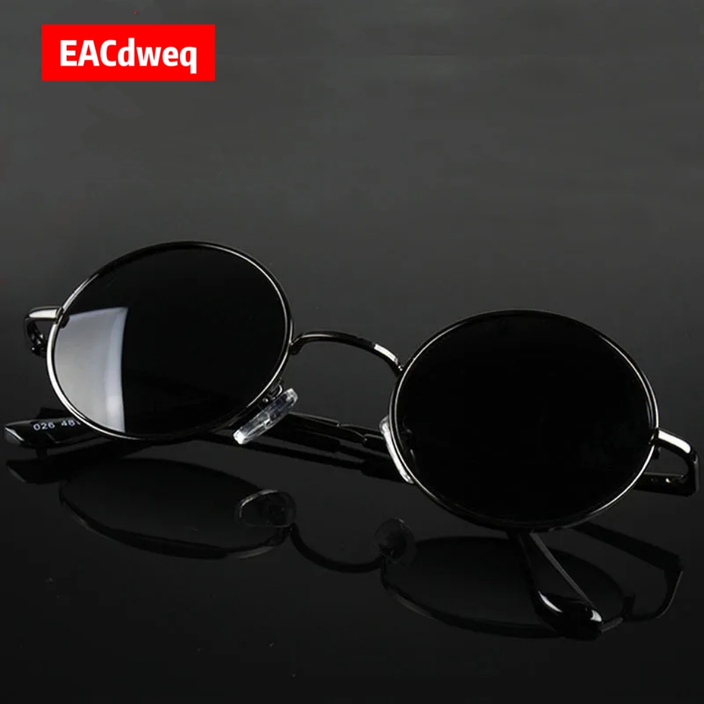 Kacamata Hitam Bulat Retro Vin - Vintage Fashion Enthusiasts ulasan dan harga